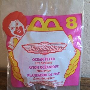 McDonald's Micro Machines Ocean Flyer Toy - 1996